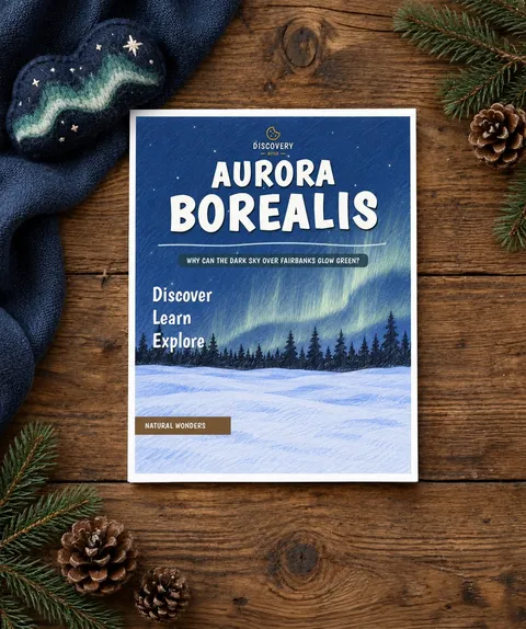 Aurora Borealis printable unit cover