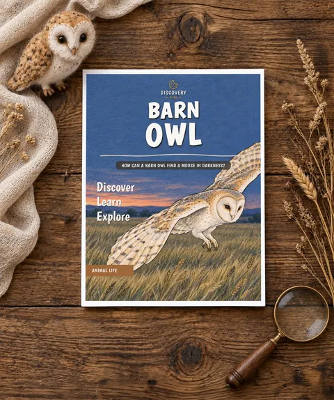 Barn Owl printable unit cover