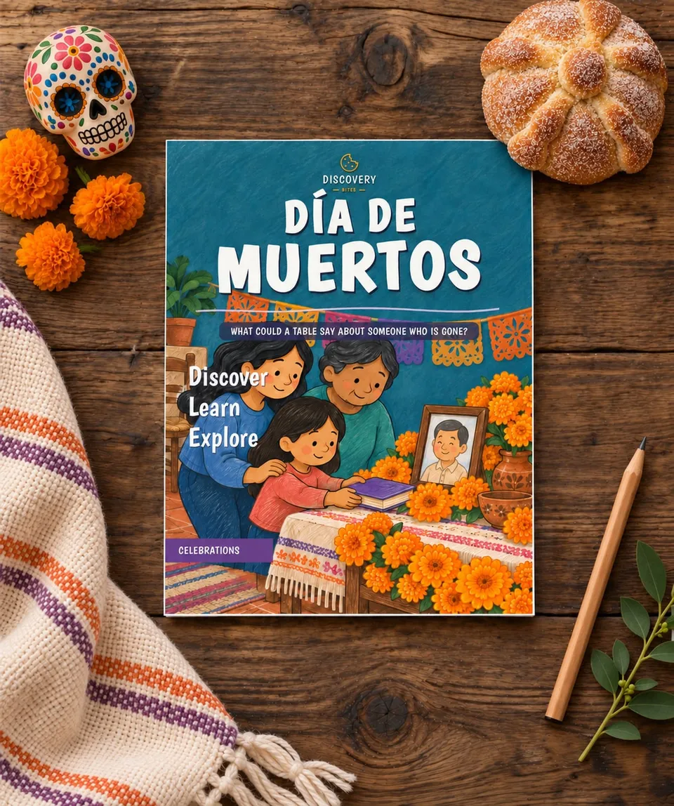 Día de Muertos printable unit cover