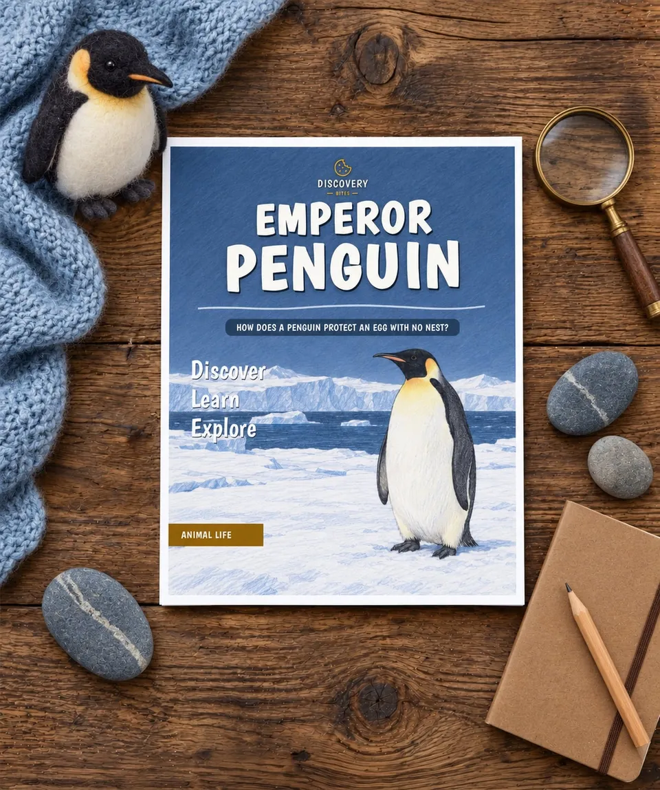 Emperor Penguin printable unit, preview 1