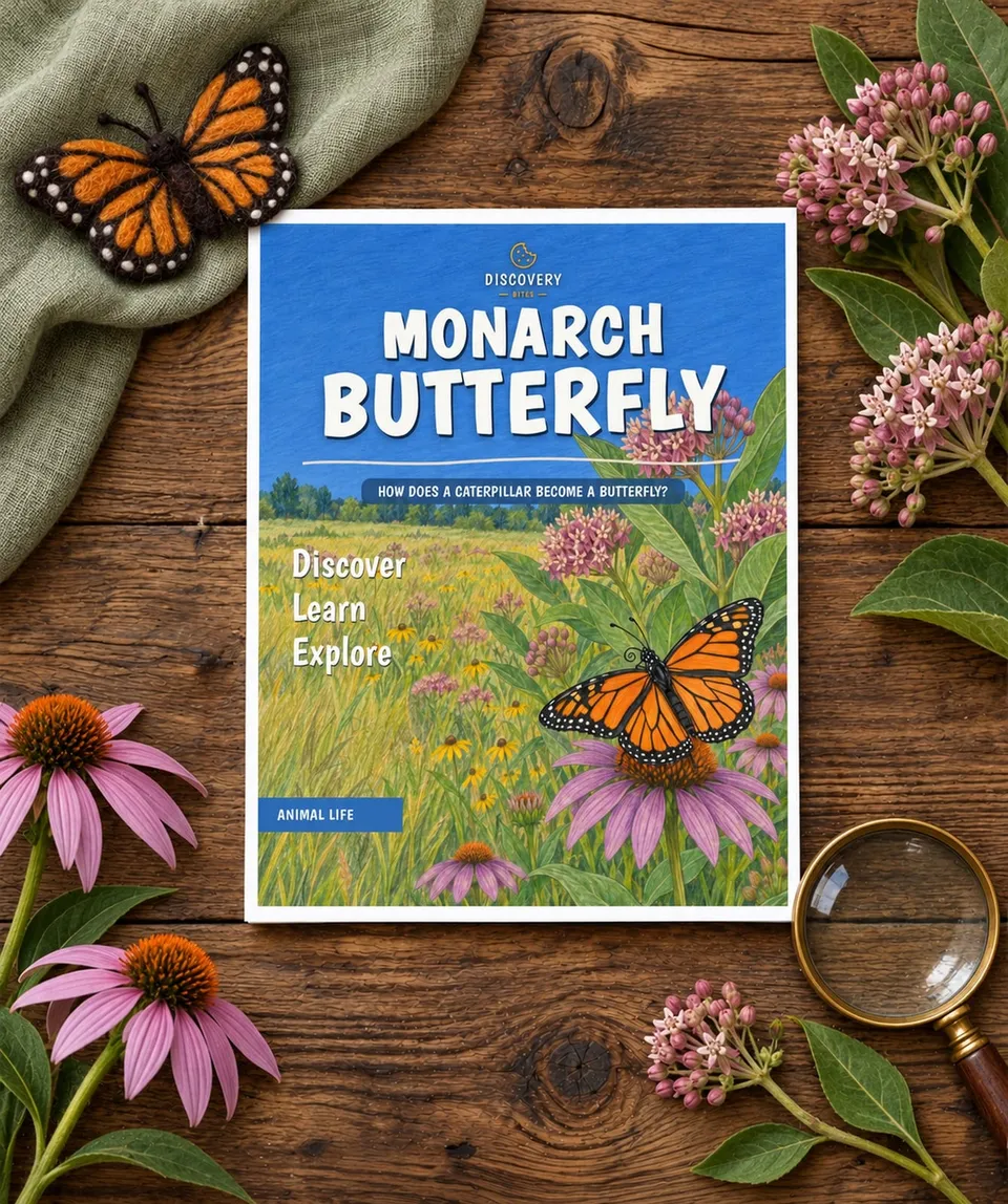 Monarch Butterfly printable unit, preview 1