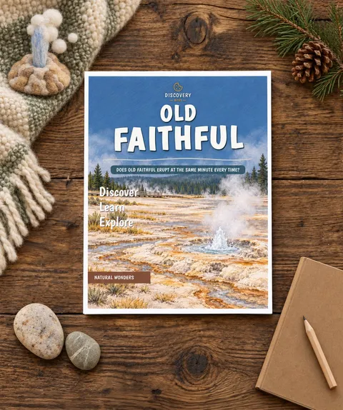 Old Faithful printable unit cover