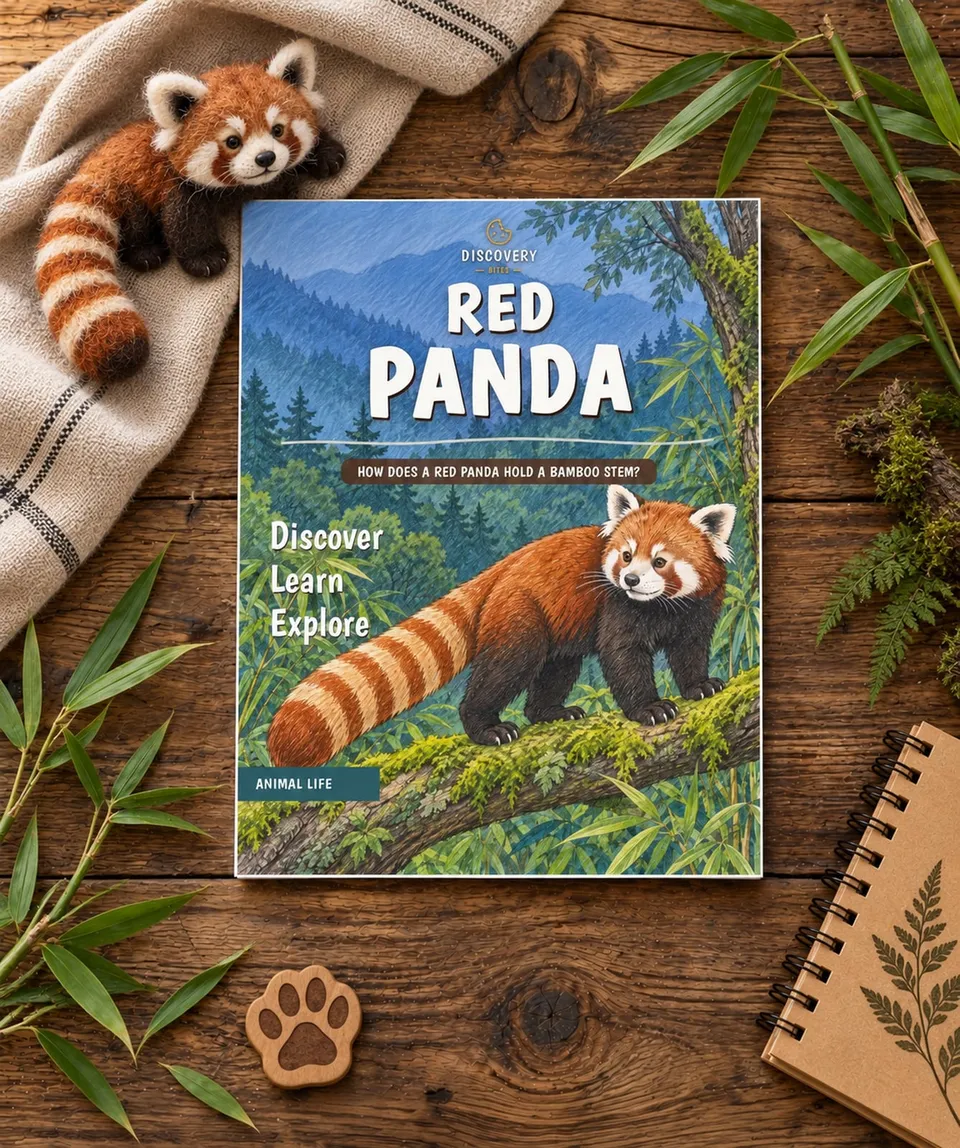 Red Panda printable unit, preview 1