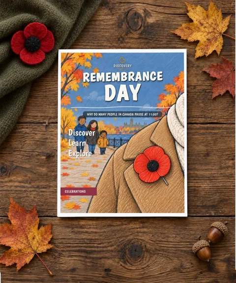 Remembrance Day printable unit cover